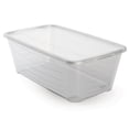 thumbnail image 1 of Life Story 6Q Rectangular Clear Plastic Protective Storage Shoe Box (16 Pack), 1 of 5