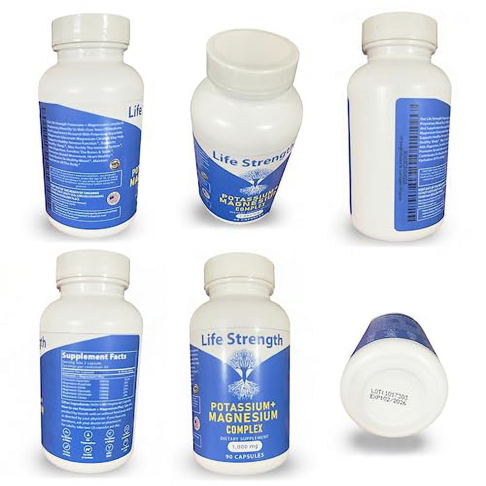 Life Strength Potassium & Magnesium Complex with Aspartate, Oxide