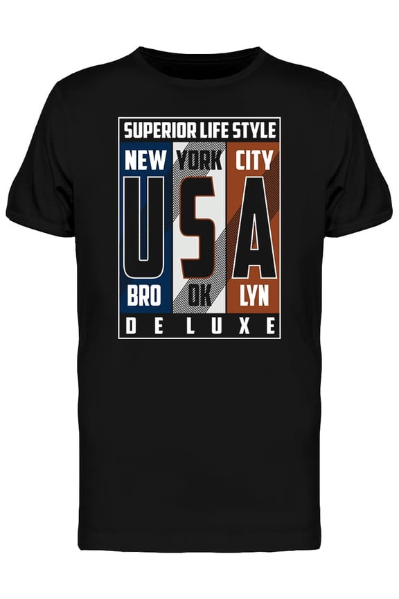 Life Style Deluxe T-Shirt Men -Image by Shutterstock, Male 3X-Large