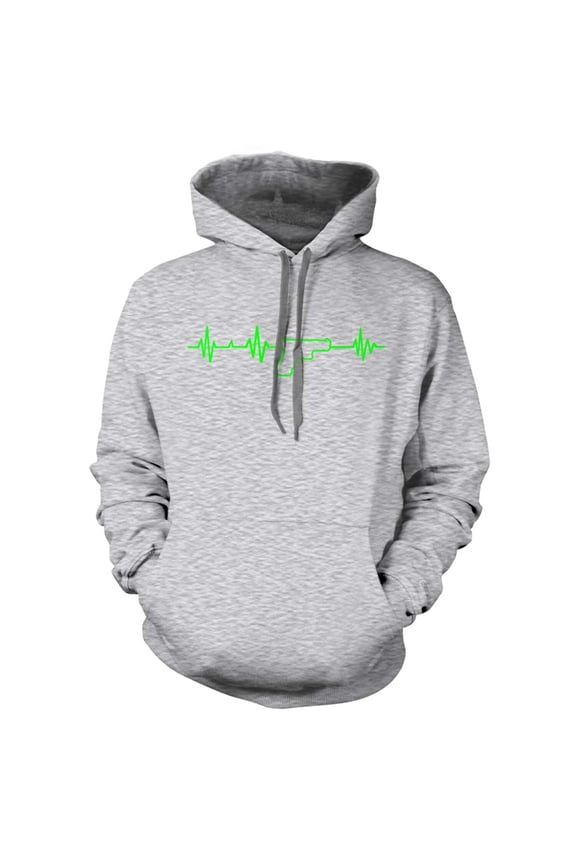 Life Support Gun Heartbeat Hoodie