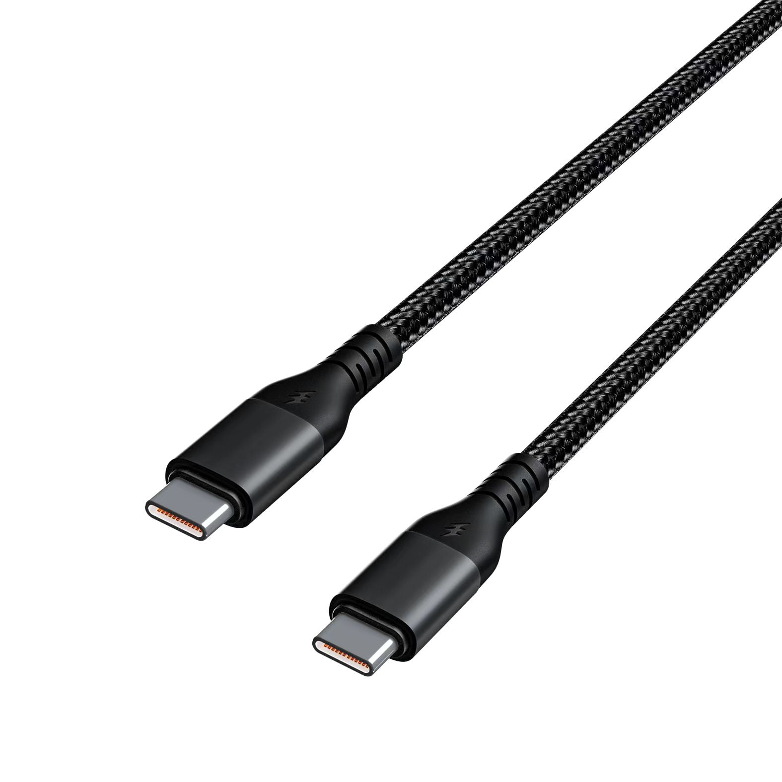 LifeTech 60W USBC to USBC Nylon Braided Fast Charging/Data Cable Cord Charger (3 ft) for