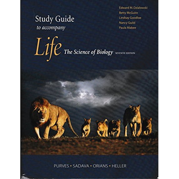 Pre-Owned Study Guide to Accompany Life: the Science of Biology Paperback
