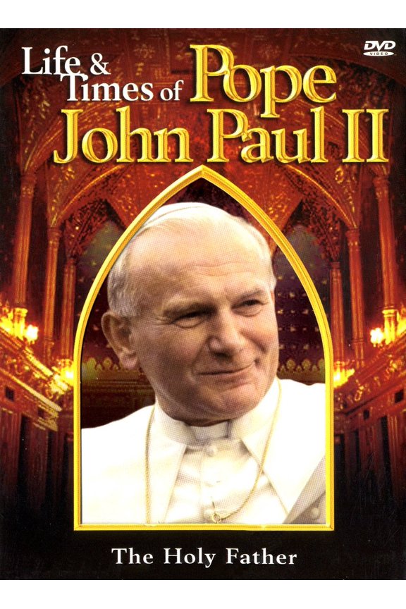Pope John Paul II Life & Times of The Holy Father (English & Spanish) [DVD] NEW