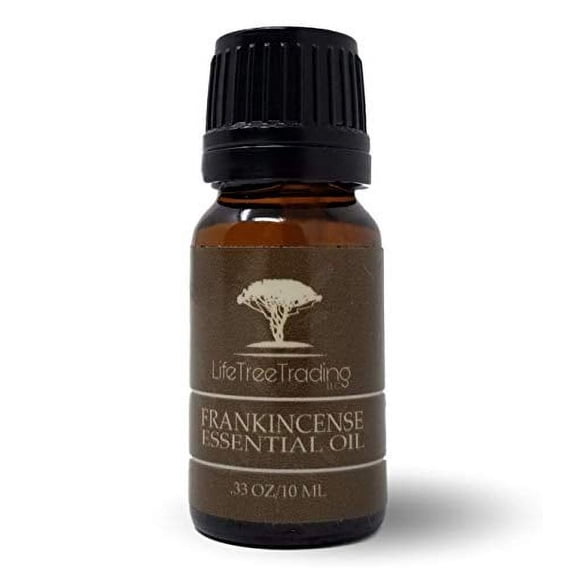 Life Tree Trading - 100% Pure Sacred Frankincense Essential Oil of Oman | Undiluted and Highest Grade for Immunity | Promotes Healthy Function of Immune System, and Soothes Skin Irritat
