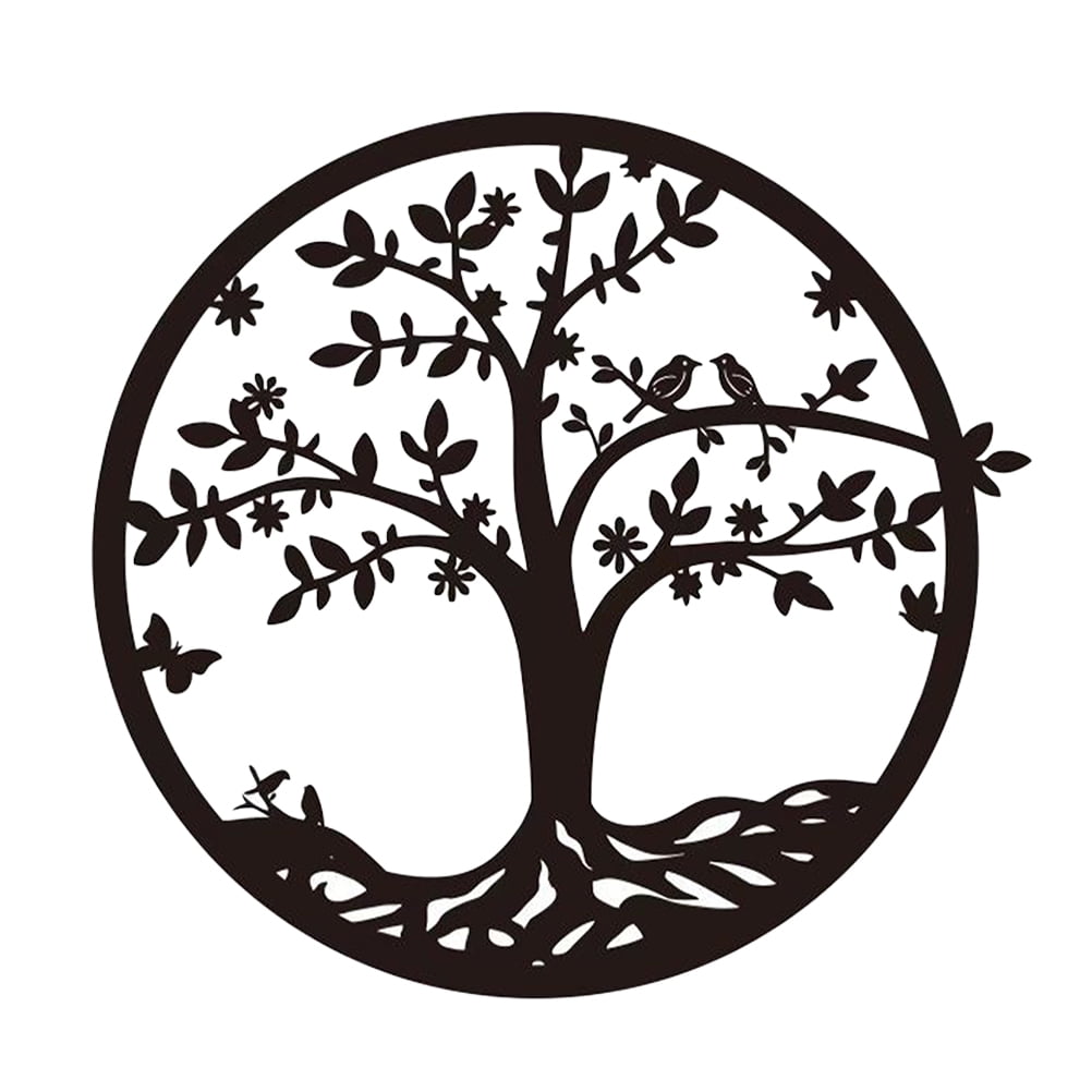 Life Tree Wall Art Decor Living Room Hanging Metal Wall Decor Wall