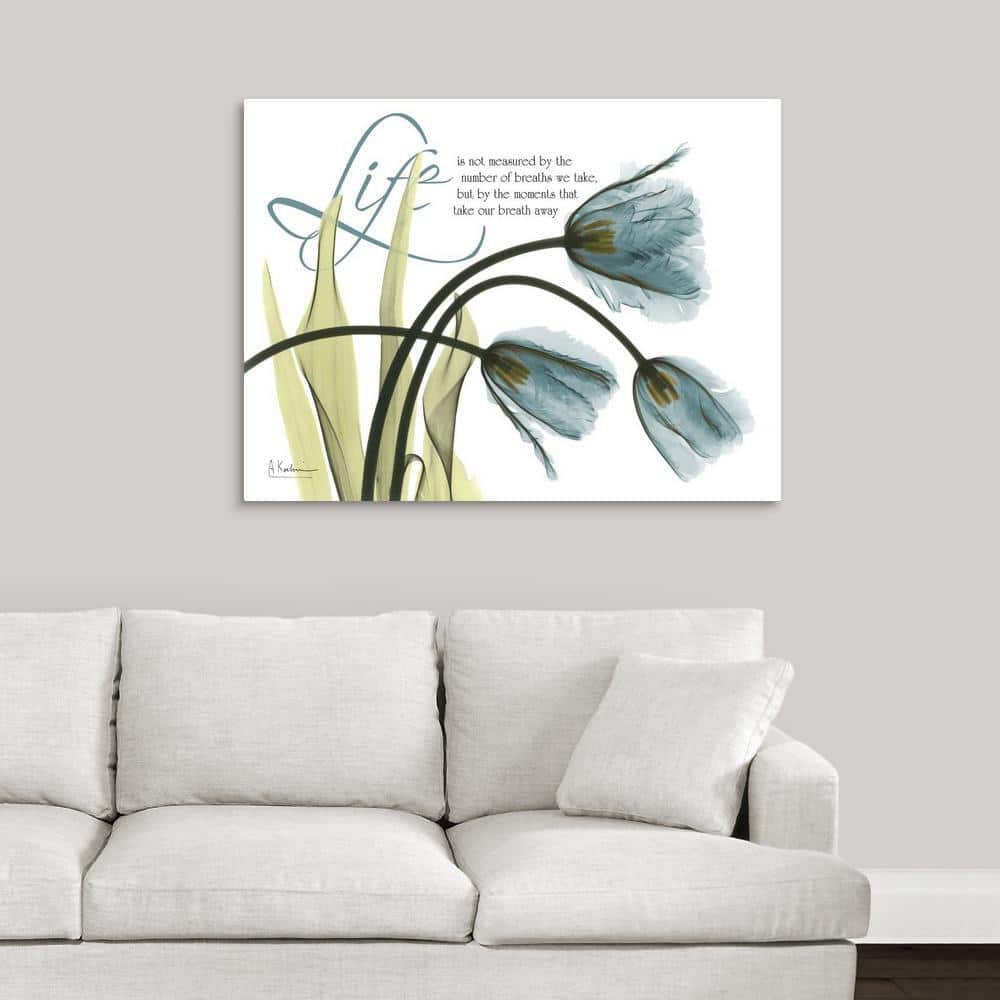 "Life Tulips" by Albert Koetsier Canvas Wall Art