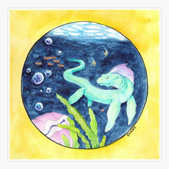 Life Under the Bubbles Sticker