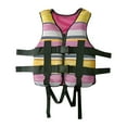 thumbnail image 1 of Life Vest Vest 5-8 years Swim Vest for Kids Children’s Swim Vest Adjustable Floatation Jacket for 5090LBS Perfect for Pool, Lake & Boating #Hot Pink, 1 of 5