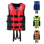 Life Vests For Adults Kayaking High Buoyancy Vest Women Adjustable Jacket Fishing Outdoor Water Surfing Rafting Bu4 Swimming, Boating & Water Sports XL
