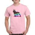 thumbnail image 1 of Life W Bulldog Silhouette  T-Shirt Men -Image by Shutterstock, Male 5X-Large, 1 of 4