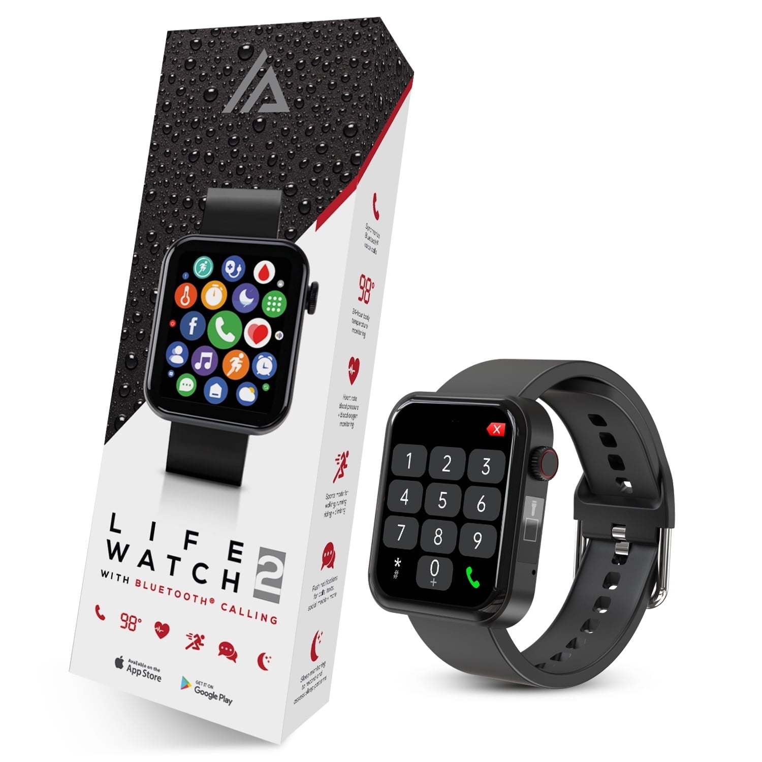 Life Watch 2 - Health & Fitness Tracker - Stay Fit & Connected ...
