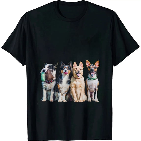 Life Without Dogs I Dont Think So Funny Dogs Lovers Gift T-Shirt
