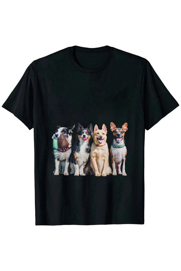 Life Without Dogs I Dont Think So Funny Dogs Lovers Gift T-Shirt