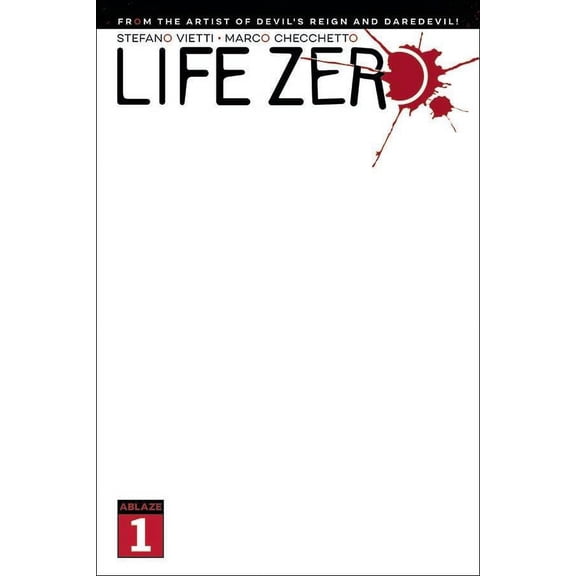 Life Zero #1E VF ; Ablaze Comic Book