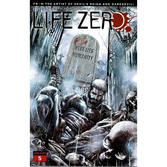 Life Zero #5A VF ; Ablaze Comic Book