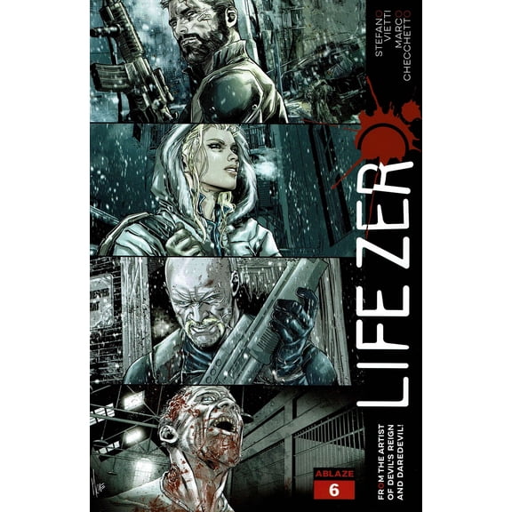 Life Zero #6A VF ; Ablaze Comic Book