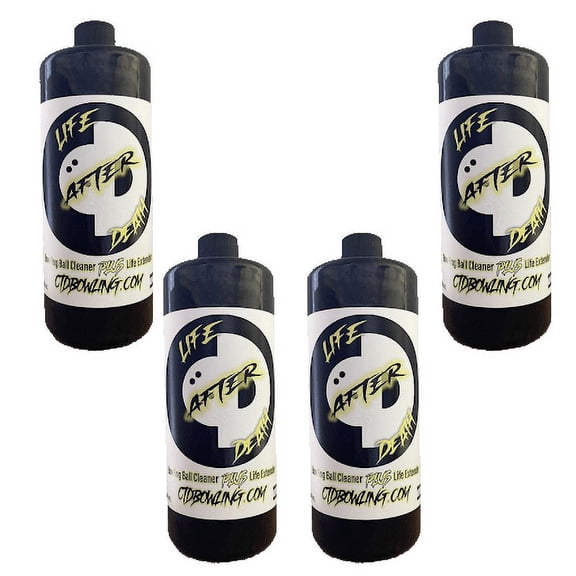 Life after Death Bowling Ball Cleaner Plus Life Extender | Shipped as 4 quarts