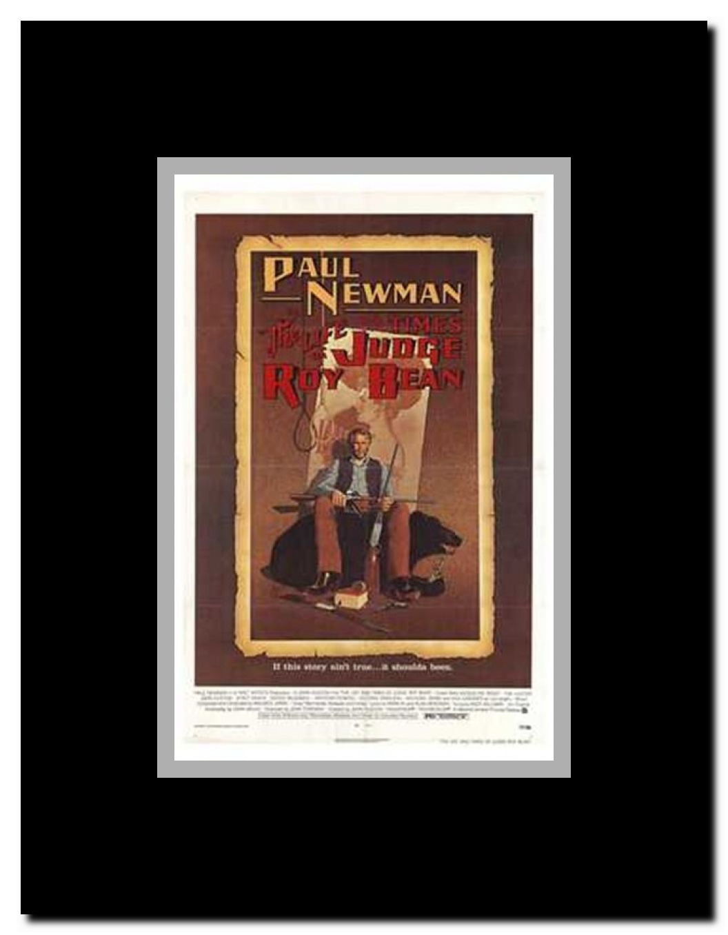 Life and Times of Judge Roy Bean Framed Movie Poster