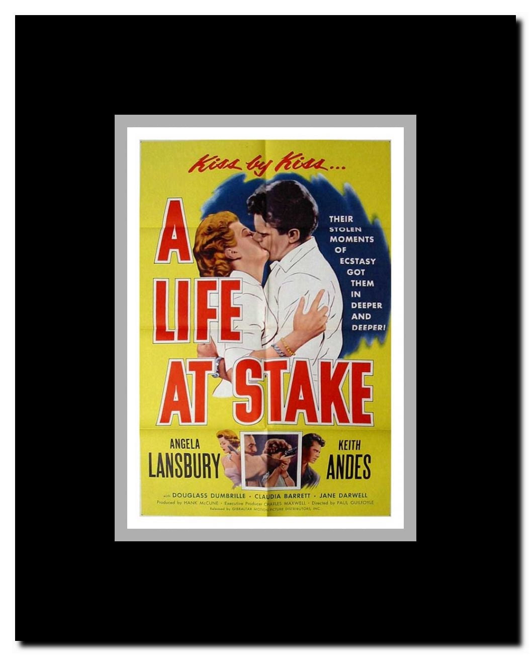 Life at Stake A Framed Movie Poster
