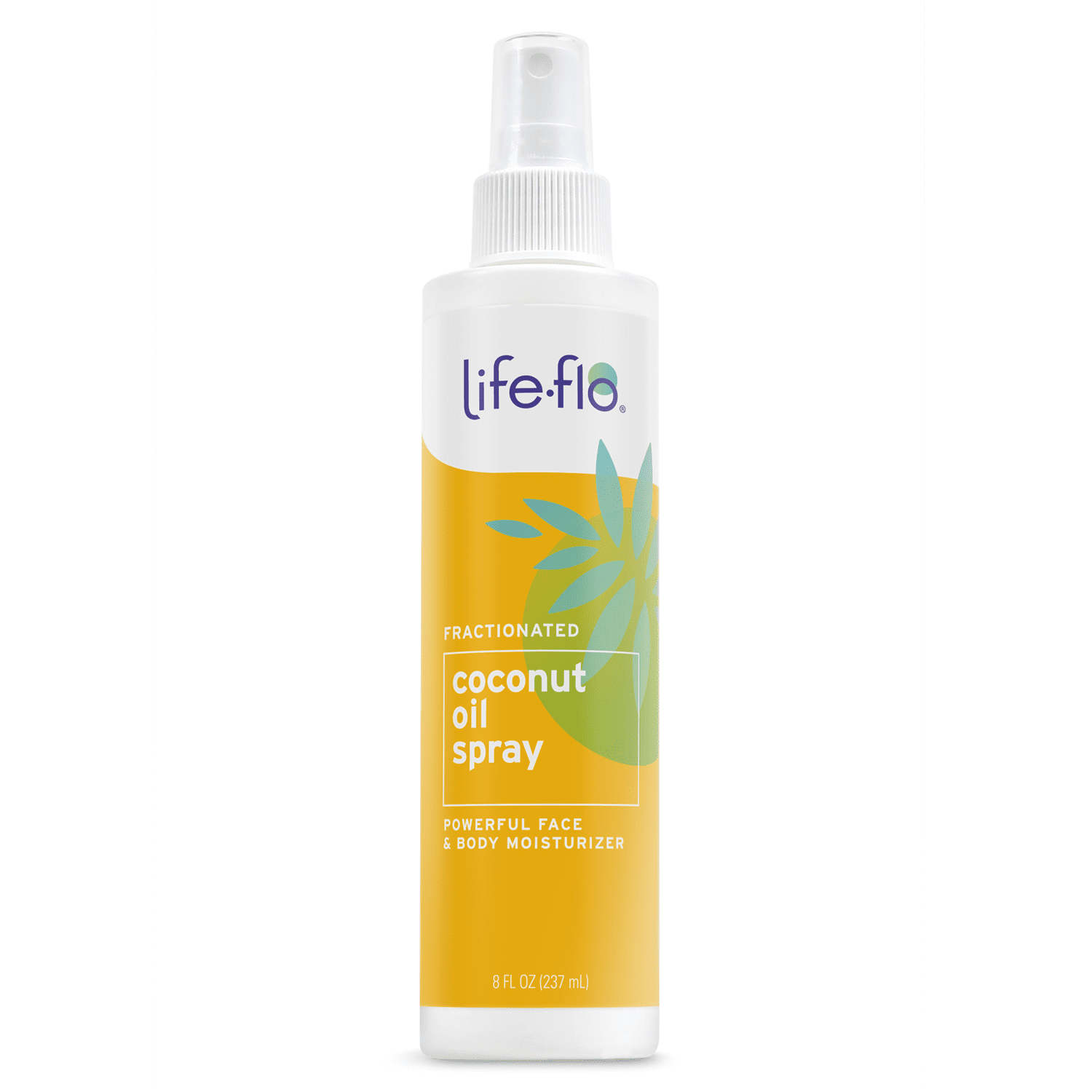 Lifeflo Coconut Oil Spray, 100 Pure and Fractionated Light, Fast