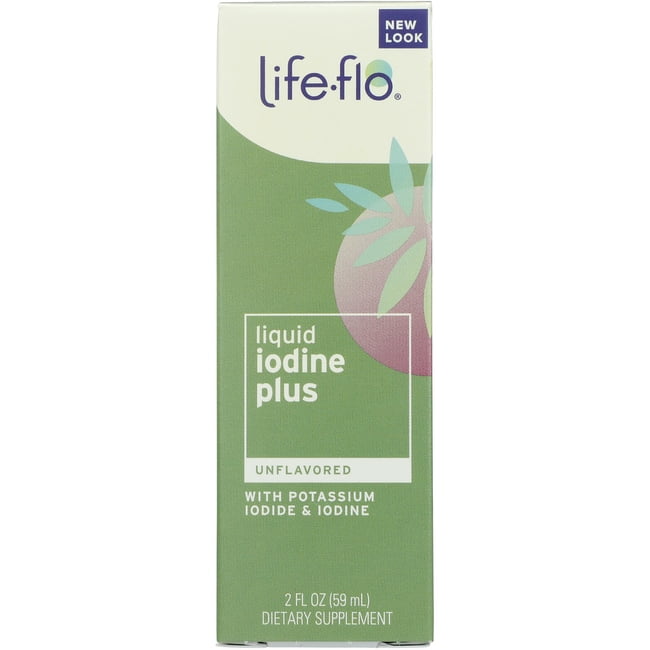 Life flo Iodine Plus Drops 150 mcg Iodine Per Serving Healthy