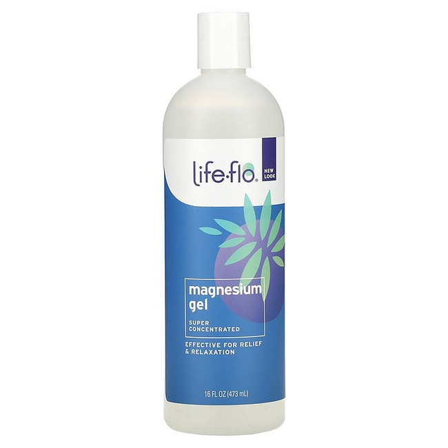 Lifeflo Magnesium Body Gel Pure Magnesium Chloride Soothes & Relaxes