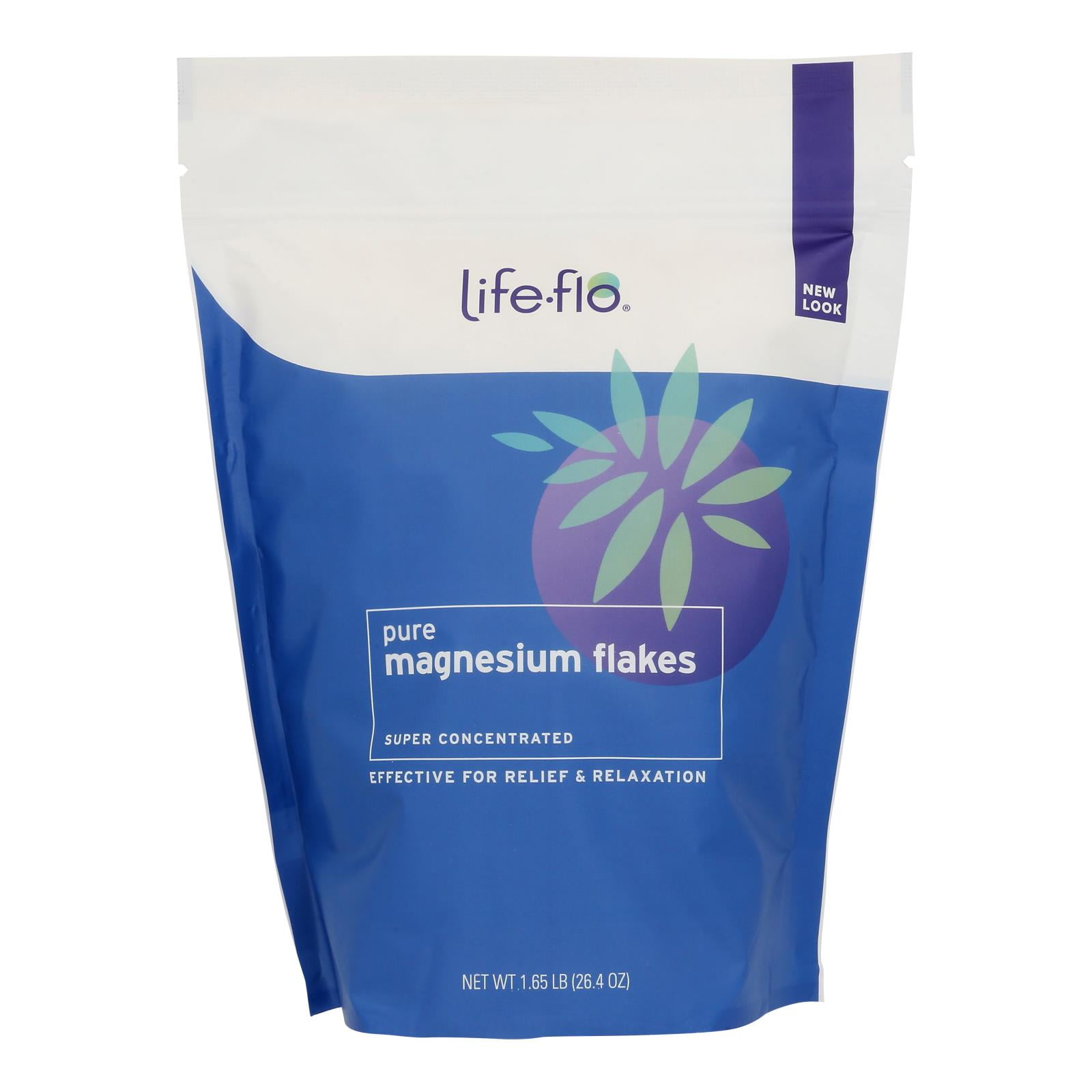 Lifeflo Pure Magnesium Flakes for Bath Concentrated Magnesium