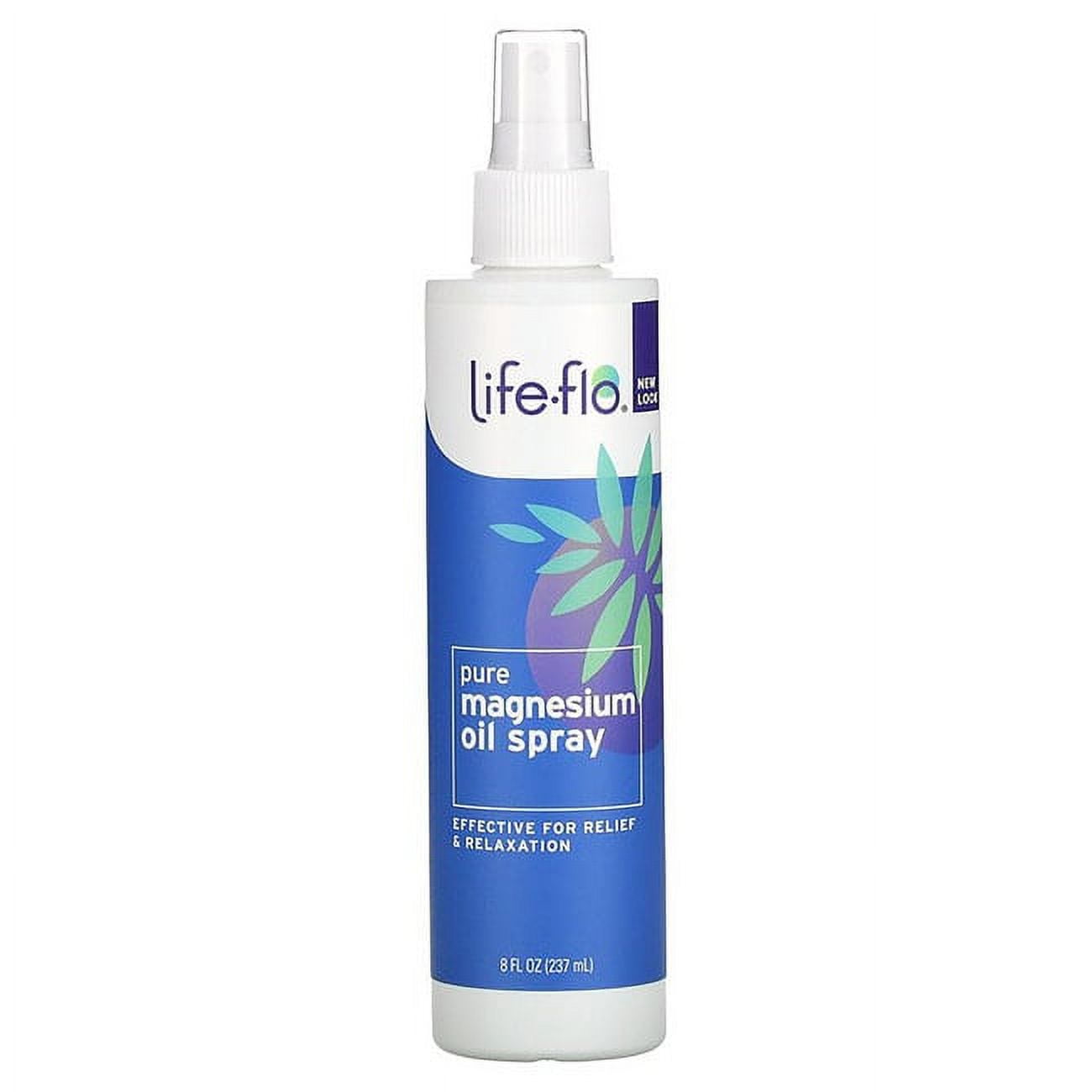 Lifeflo Pure Magnesium Oil Spray Magnesium Chloride for Relief