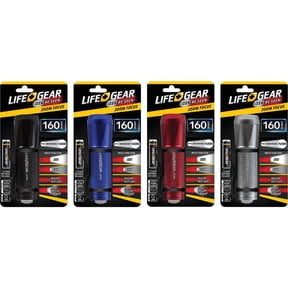 Life+gear Lg09-60589-sa4 160-lumen Mini Max Zoom-focus Flashlight