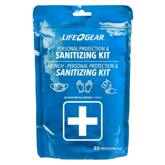 Life+gear Personal Protection And Sanitizing Kit