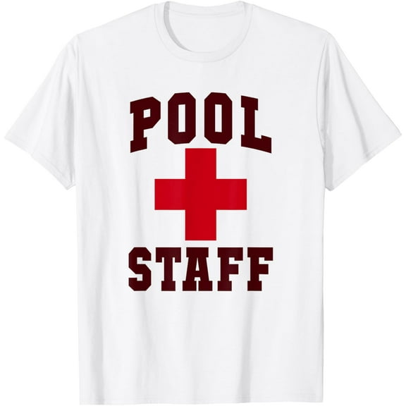Life guard work uniform, Christian Red Cross, summer gift pure cotton T-shirt