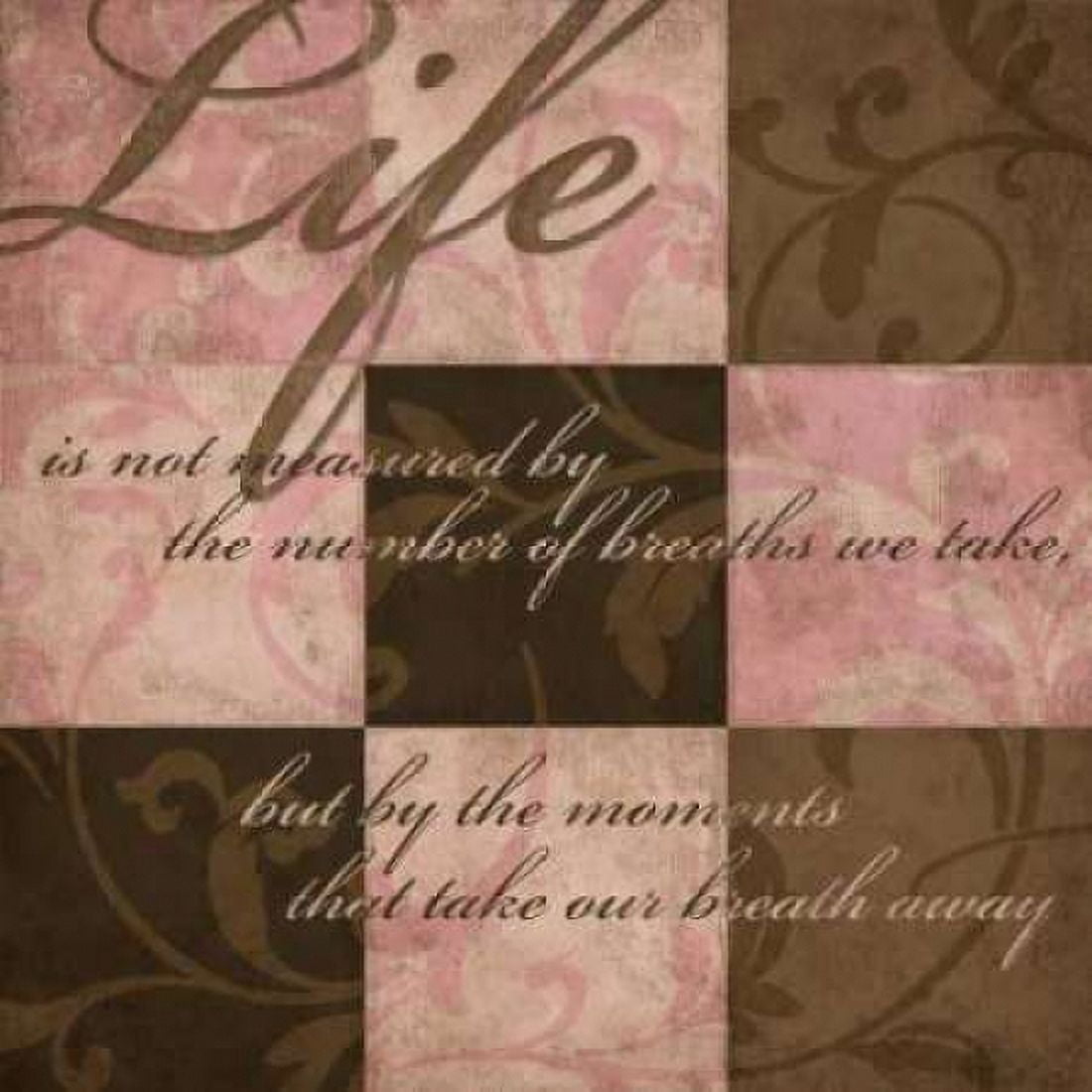 Life in Pink Canvas Art - N Harbick (24 x 24)