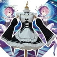 Life in different world from scratch. Remrem Ram cosplay Costume Full