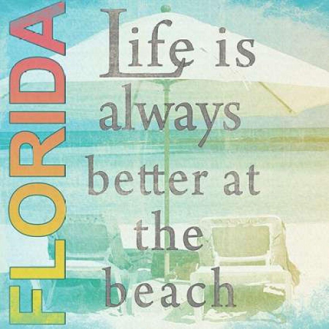 Life is Always Better Canvas Art - Lisa Wolk (24 x 24)