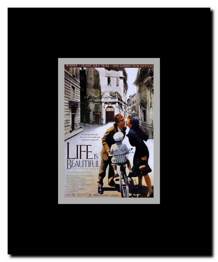 Life is Beautiful Framed Movie Poster