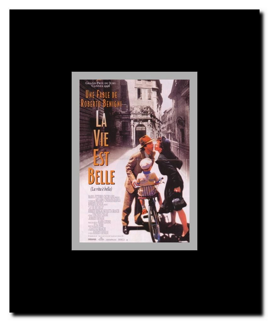 Life is Beautiful Framed Movie Poster