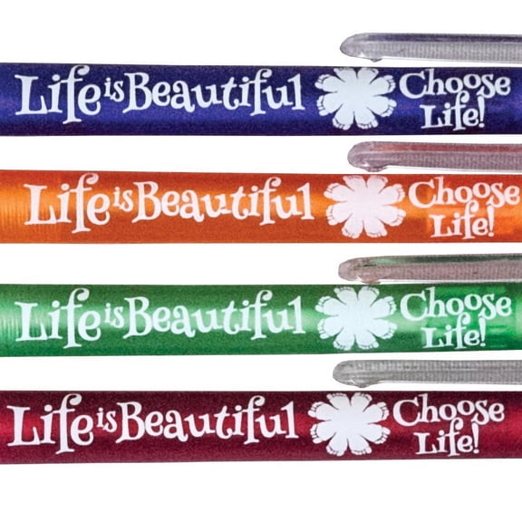 Life is Beautiful Pro-Life Pen (Pack of 100)