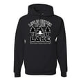 thumbnail image 1 of Life is Better at the Lake Outdoors Inspirational/Christian Unisex Graphic Hoodie Sweatshirt, Black, Small, 1 of 2