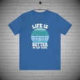 thumbnail image 1 of Life is Better in Flip Flops tshirt, Summer fashion, Beach Lake lover Gift, 1 of 1