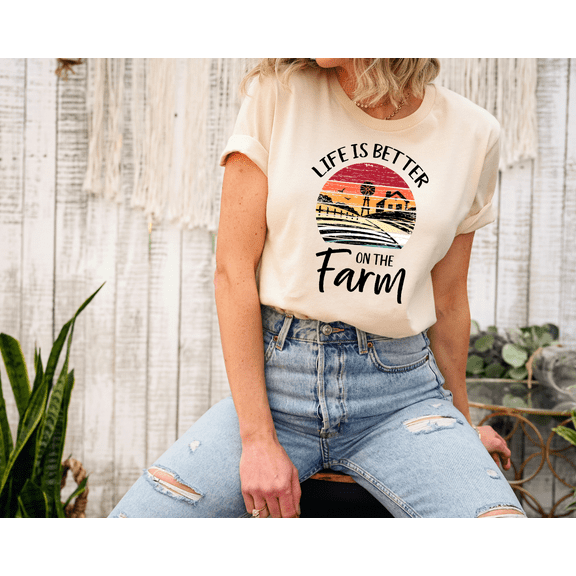 Life is Better on the Farm T-Shirt