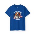 thumbnail image 1 of Life is Better with Beagle - Funny Dog Lover Unisex Cotton Tee, 1 of 4