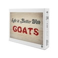 thumbnail image 1 of Life is Better with Goats, Simply Said (1000 Piece Puzzle, Size 19x27, Challenging Jigsaw Puzzle for Adults and Family, Made in USA), 1 of 4