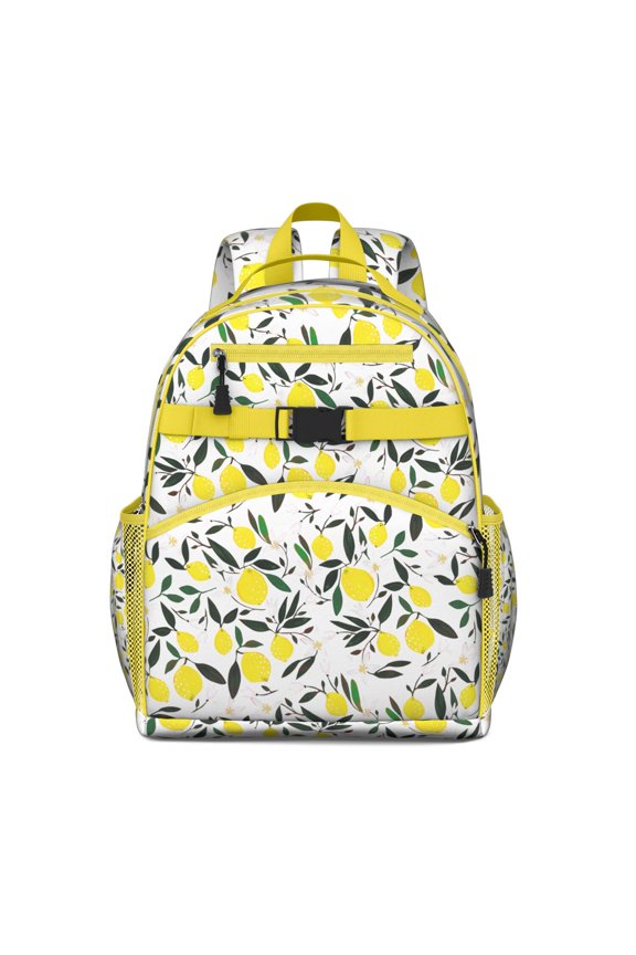 Life is Better with Lemons Backpack - Durable Waterproof School Bag with Ergonomic Design