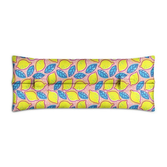 Life is Better with Lemons Seatbelt Pillow - Post-Surgery Mastectomy & Heart Surgery Recovery Cushion - Soft Floral Car Travel Pillow