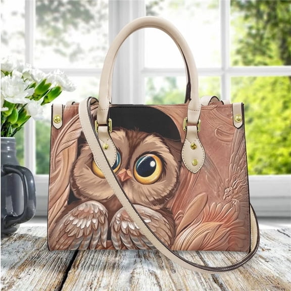 Life is Better with Owls Women Vintage PU Leather Ladies Cross Body Bag Woman Totes Small Girls Shoulder Bag Mujer