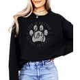 thumbnail image 1 of Life is Better with a Dog or Two or Three Sweatshirt for Women Funny Dog Mom Sweater Black Sweatshirt Adult X-Large, 1 of 7