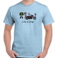 thumbnail image 1 of Life is Crap Harley Speed Trap Funny Shirt | Adult Gift Idea T-Shirt Tee, 1 of 7