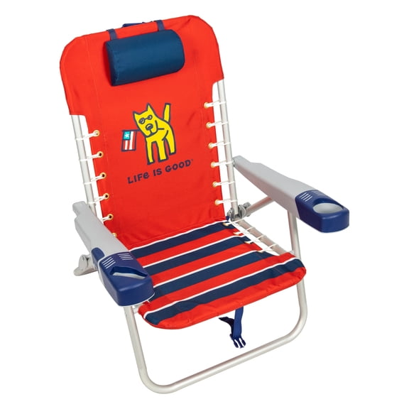 Life Is Good 4-Position Backpack Chair