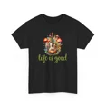thumbnail image 1 of Life is Good Guitar Mushroom Watercolor Unisex T-Shirt, S-5XL, 1 of 2