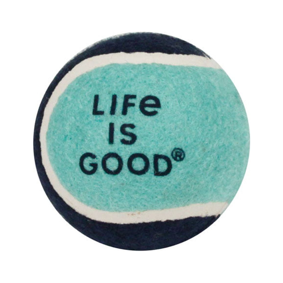 Life is GoodÃÂ® Tennis Balls for Dogs, Blue, 3", Pack of 2 (Small - Medium)